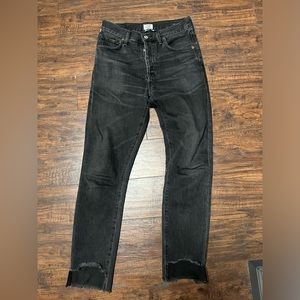 Citizens of Humanity black jeans size 24